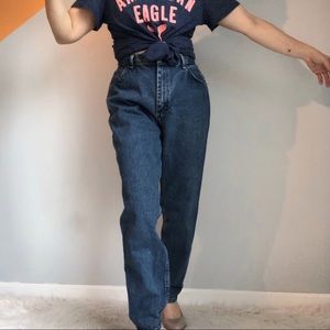 Gitano Vintage Mom Jeans Denim High Waist, size 14 Average